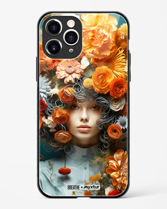 Flower Muse [BREATHE] Glass Case Phone Cover (Apple)