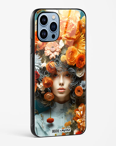 Flower Muse [BREATHE] Glass Case Phone Cover (Apple)