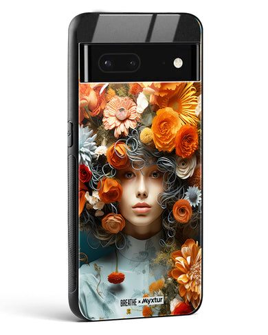 Flower Muse [BREATHE] Glass Case Phone Cover-(Google)