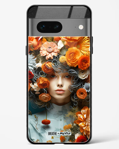 Flower Muse [BREATHE] Glass Case Phone Cover-(Google)