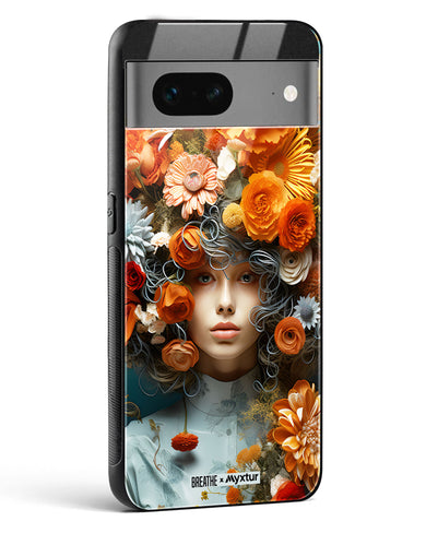 Flower Muse [BREATHE] Glass Case Phone Cover-(Google)