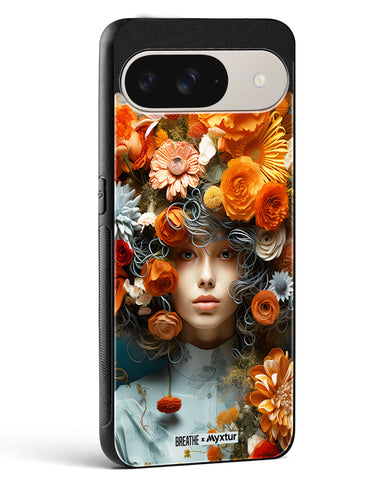 Flower Muse [BREATHE] Glass Case Phone Cover (Google)