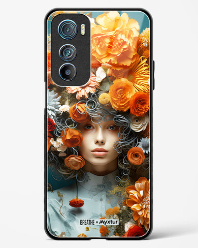 Flower Muse [BREATHE] Glass Case Phone Cover-(Motorola)