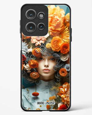 Flower Muse [BREATHE] Glass Case Phone Cover (Motorola)