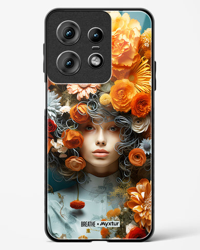 Flower Muse [BREATHE] Glass Case Phone Cover (Motorola)
