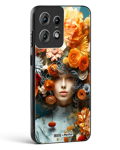 Flower Muse [BREATHE] Glass Case Phone Cover (Motorola)