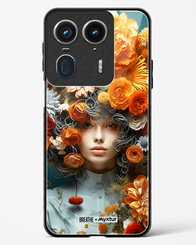 Flower Muse [BREATHE] Glass Case Phone Cover (Motorola)