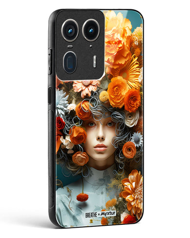 Flower Muse [BREATHE] Glass Case Phone Cover (Motorola)