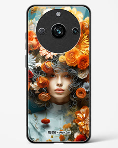 Flower Muse [BREATHE] Glass Case Phone Cover (Realme)