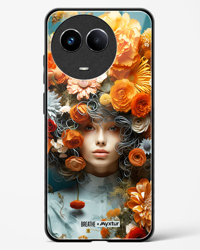 Flower Muse [BREATHE] Glass Case Phone Cover (Realme)