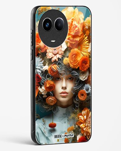 Flower Muse [BREATHE] Glass Case Phone Cover (Realme)