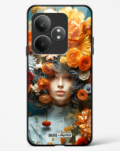 Flower Muse [BREATHE] Glass Case Phone Cover (Realme)