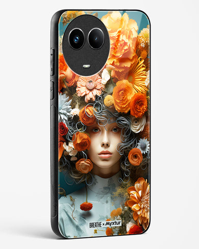 Flower Muse [BREATHE] Glass Case Phone Cover (Realme)