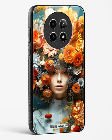 Flower Muse [BREATHE] Glass Case Phone Cover (Realme)