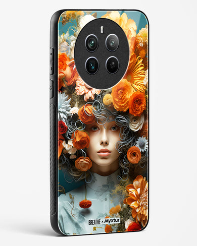 Flower Muse [BREATHE] Glass Case Phone Cover (Realme)