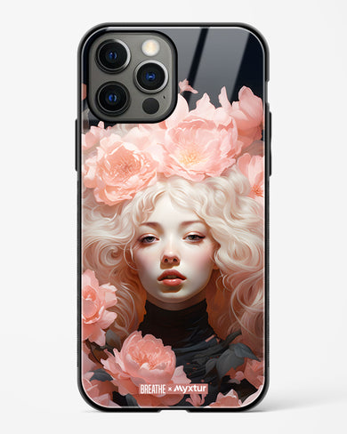 Maiden of Blossoms [BREATHE] Glass Case Phone Cover (Apple)