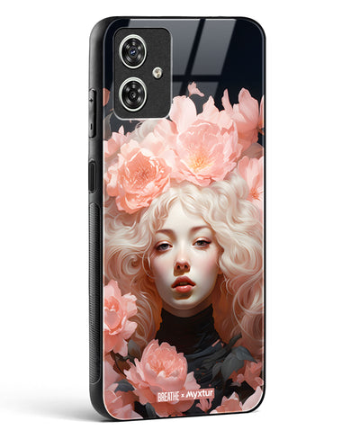 Maiden of Blossoms [BREATHE] Glass Case Phone Cover (Motorola)