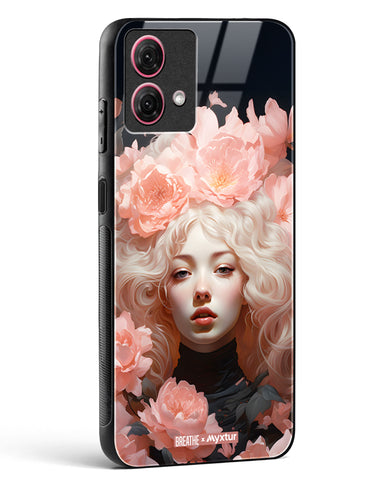 Maiden of Blossoms [BREATHE] Glass Case Phone Cover (Motorola)