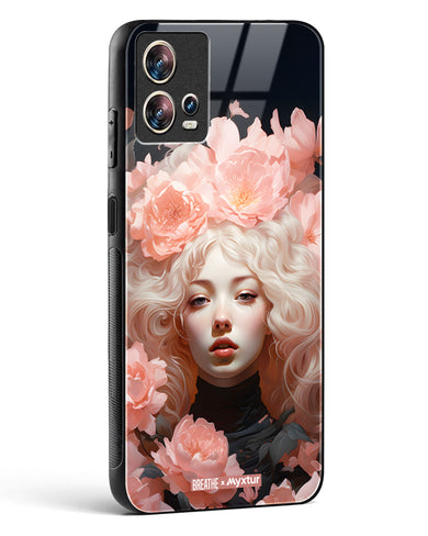 Maiden of Blossoms [BREATHE] Glass Case Phone Cover (Motorola)