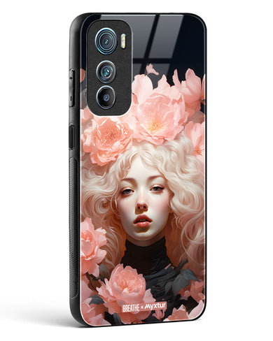 Maiden of Blossoms [BREATHE] Glass Case Phone Cover (Motorola)