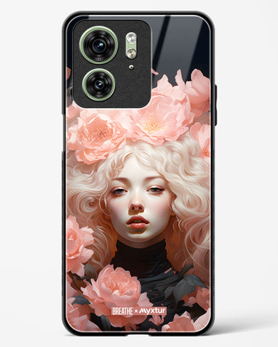 Maiden of Blossoms [BREATHE] Glass Case Phone Cover (Motorola)