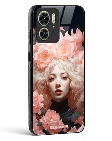 Maiden of Blossoms [BREATHE] Glass Case Phone Cover (Motorola)