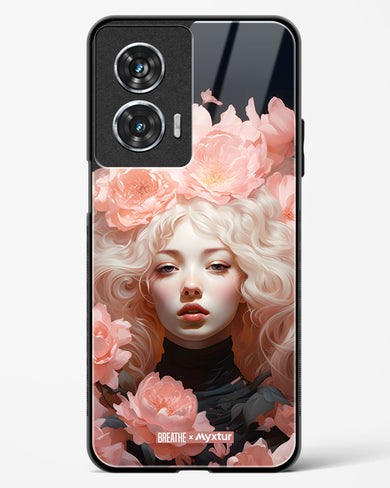 Maiden of Blossoms [BREATHE] Glass Case Phone Cover (Motorola)