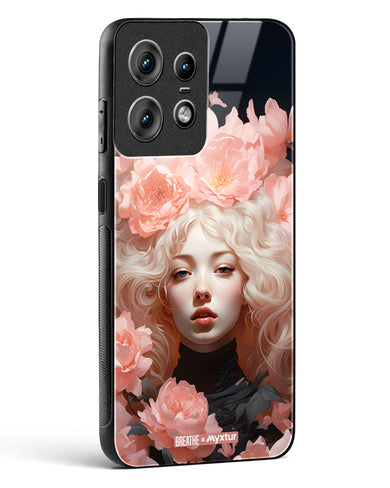 Maiden of Blossoms [BREATHE] Glass Case Phone Cover (Motorola)
