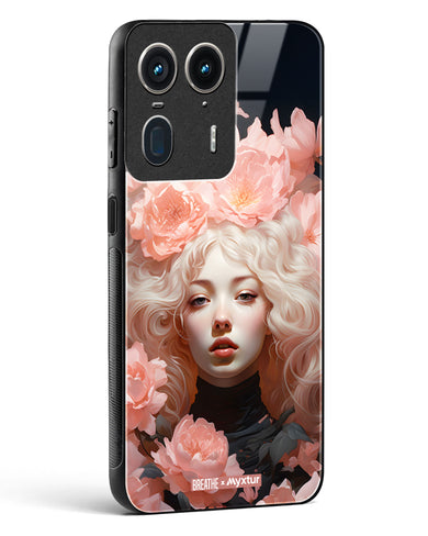 Maiden of Blossoms [BREATHE] Glass Case Phone Cover (Motorola)