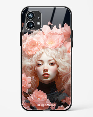 Maiden of Blossoms [BREATHE] Glass Case Phone Cover-(Nothing)