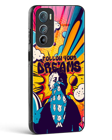 Follow Your Dreams Glass Case Phone Cover (Motorola)