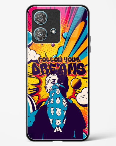 Follow Your Dreams Glass Case Phone Cover (Motorola)