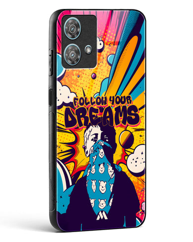 Follow Your Dreams Glass Case Phone Cover (Motorola)