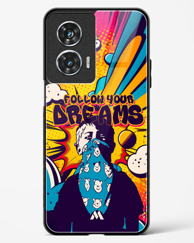 Follow Your Dreams Glass Case Phone Cover (Motorola)