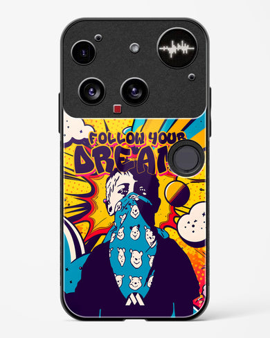 Follow Your Dreams Glass Case Phone Cover (Nothing)