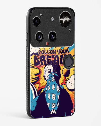 Follow Your Dreams Glass Case Phone Cover (Nothing)