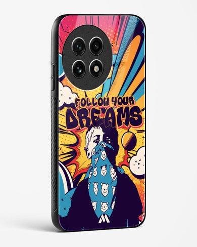 Follow Your Dreams Glass Case Phone Cover (OnePlus)