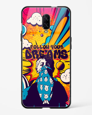 Follow Your Dreams Glass Case Phone Cover (OnePlus)