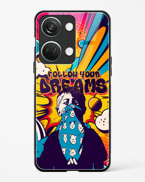 Follow Your Dreams Glass Case Phone Cover (OnePlus)