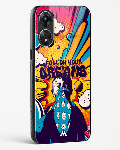 Follow Your Dreams Glass Case Phone Cover (Oppo)