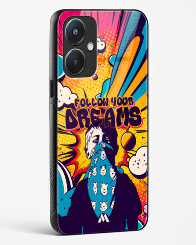 Follow Your Dreams Glass Case Phone Cover (Oppo)