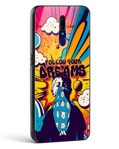 Follow Your Dreams Glass Case Phone Cover (Oppo)