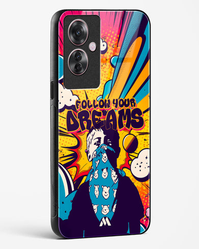 Follow Your Dreams Glass Case Phone Cover (Oppo)