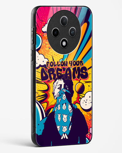 Follow Your Dreams Glass Case Phone Cover (Oppo)