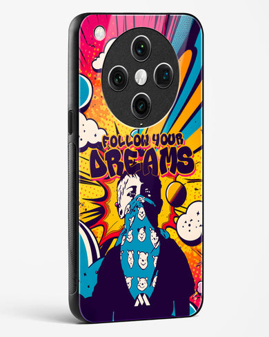 Follow Your Dreams Glass Case Phone Cover (Oppo)