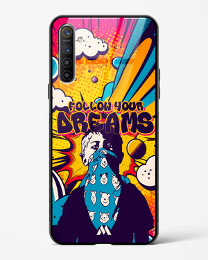 Follow Your Dreams Glass Case Phone Cover-(Oppo)