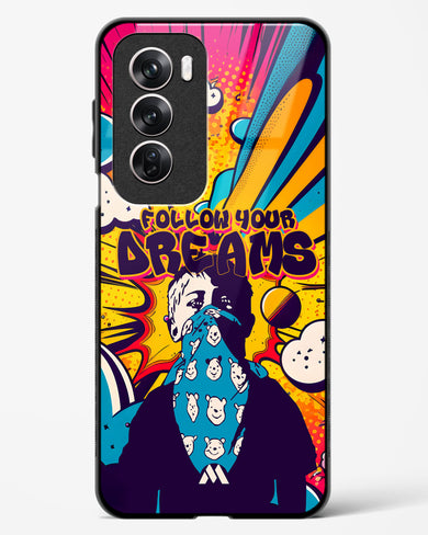 Follow Your Dreams Glass Case Phone Cover (Oppo)