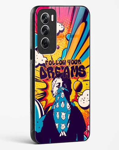 Follow Your Dreams Glass Case Phone Cover (Oppo)