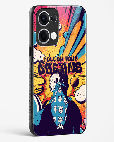 Follow Your Dreams Glass Case Phone Cover (Oppo)