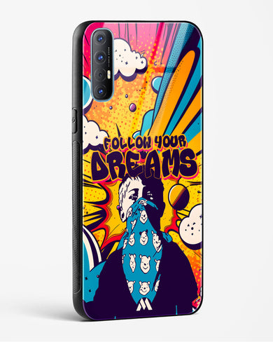 Follow Your Dreams Glass Case Phone Cover (Oppo)